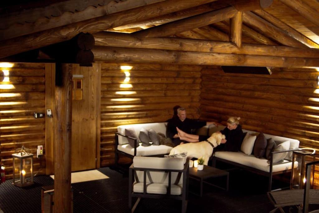Chalet S - 5 Sterne Luxus Ferienhaus Direkt Am Eibsee Und Zugspitze Grainau Exterior foto